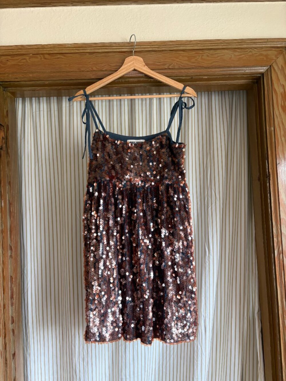Dhruv Kapoor Sequin Babydoll Dress
